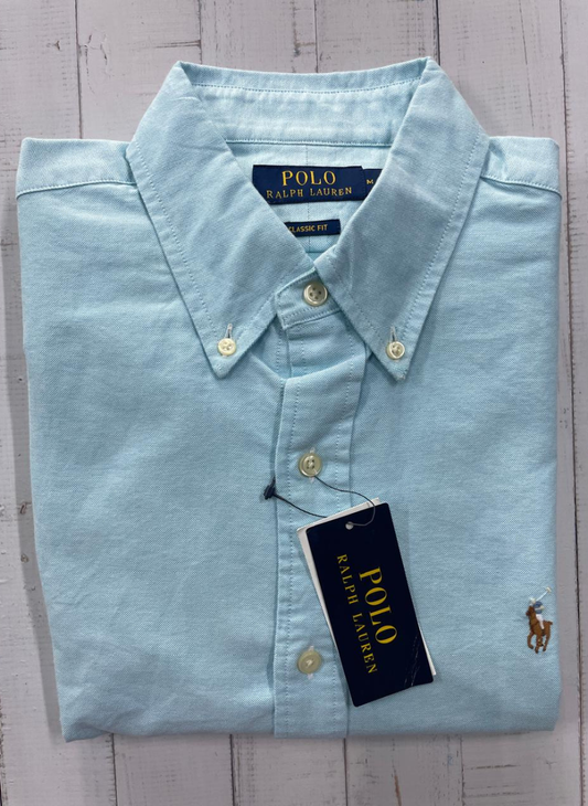 Polo Ralph Lauren - GARMENT DYED OXFORD SHIRT- Long Sleeve