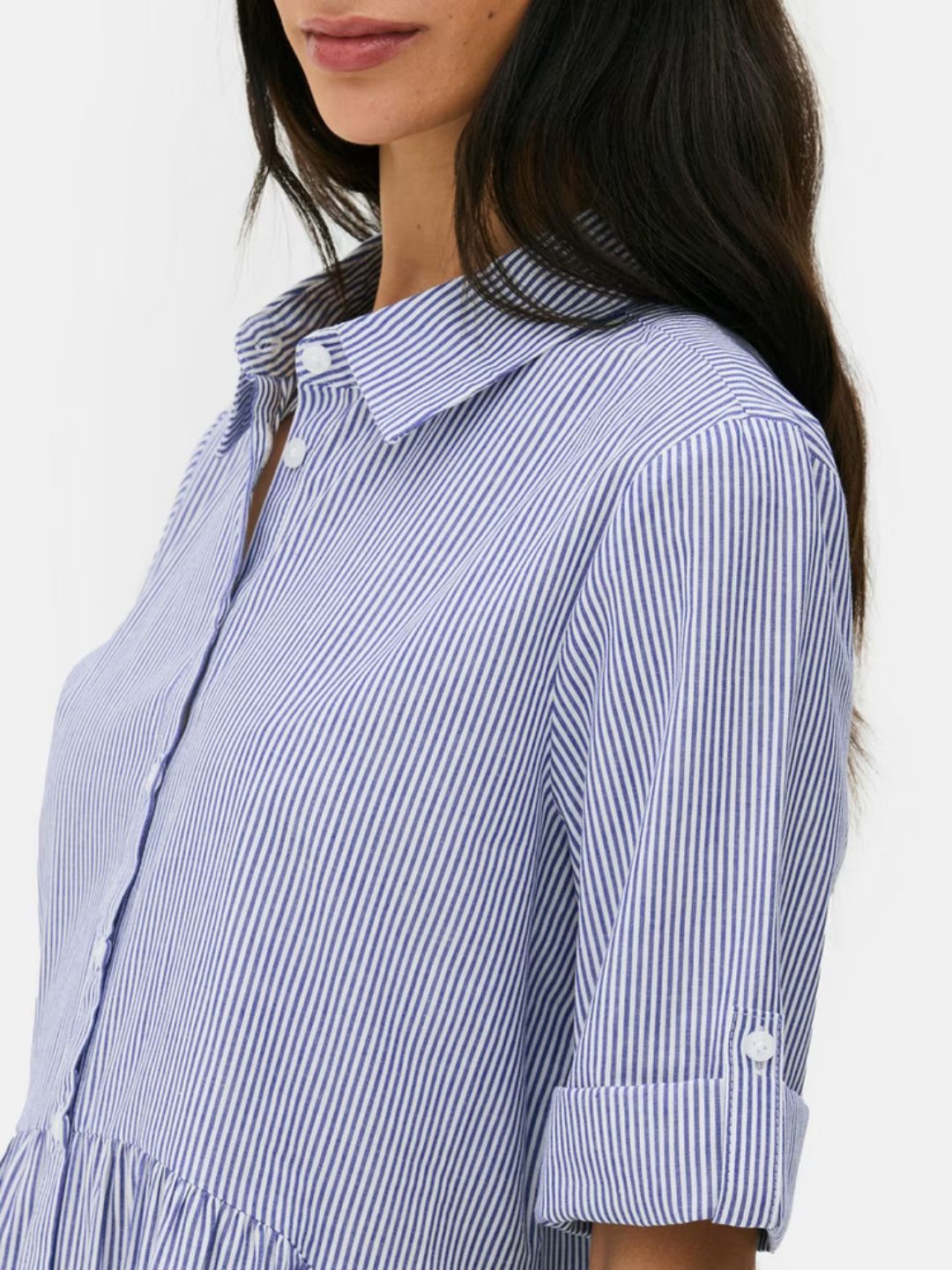 PRIMARK - Striped Mini Shirtdress