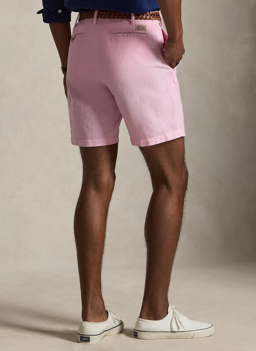 Polo Ralph Lauren - Classic Fit Linen-Cotton Shorts