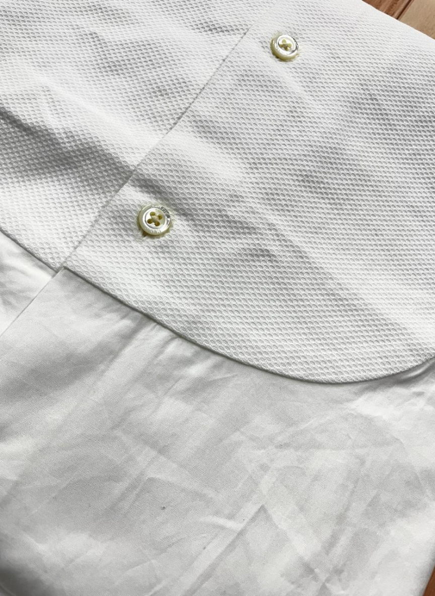 Polo Ralph Lauren - Full sleeve white Tuxedo custom fit shirt