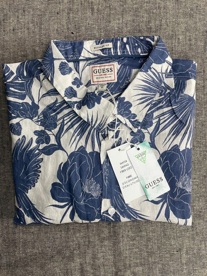 Guess - Eco Island Border Linen Shirt