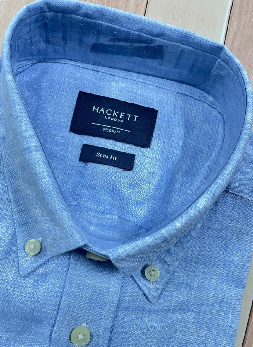 HACKETT - Full Sleeved LInen Shirt