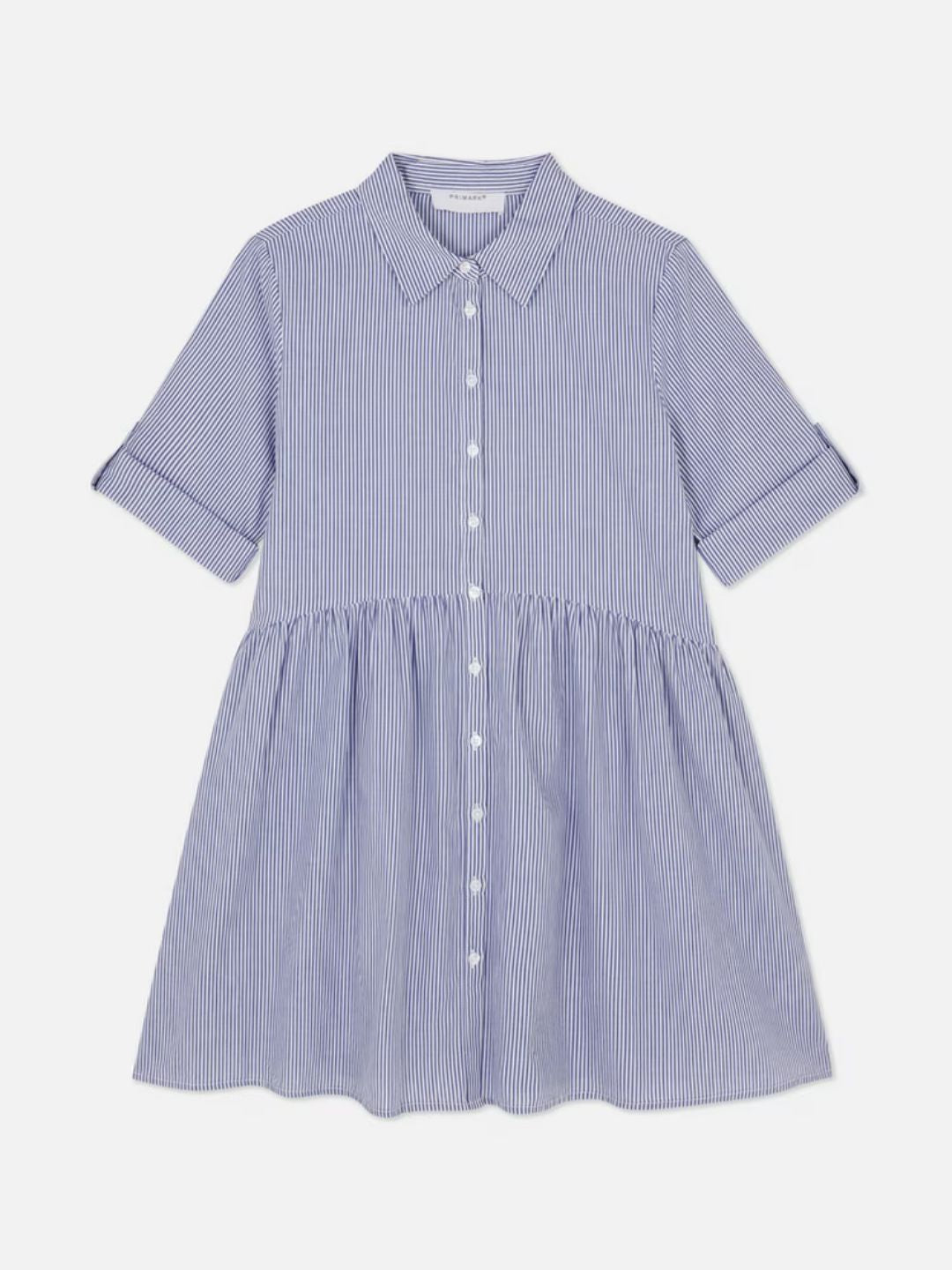 PRIMARK - Striped Mini Shirtdress