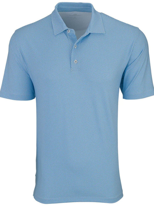 Vansport - Men's Carolina Blue/White Pro Eagle Polo