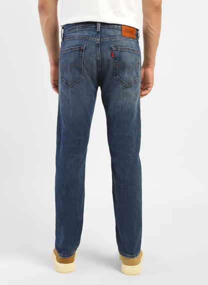 Levis - Men's 511 Blue Slim Fit Mid Rise Jeans