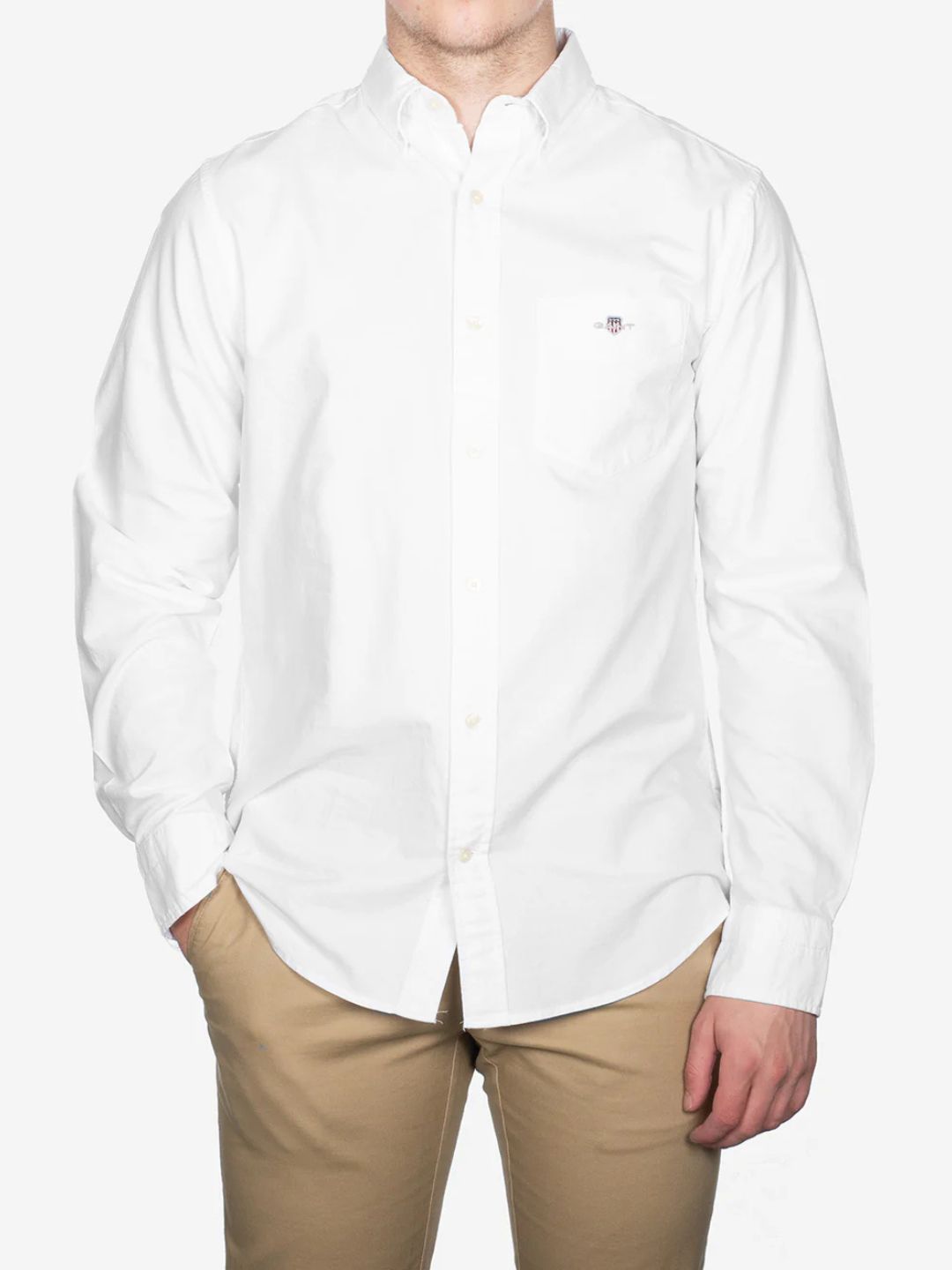 GANT - Regular Oxford Shirt White