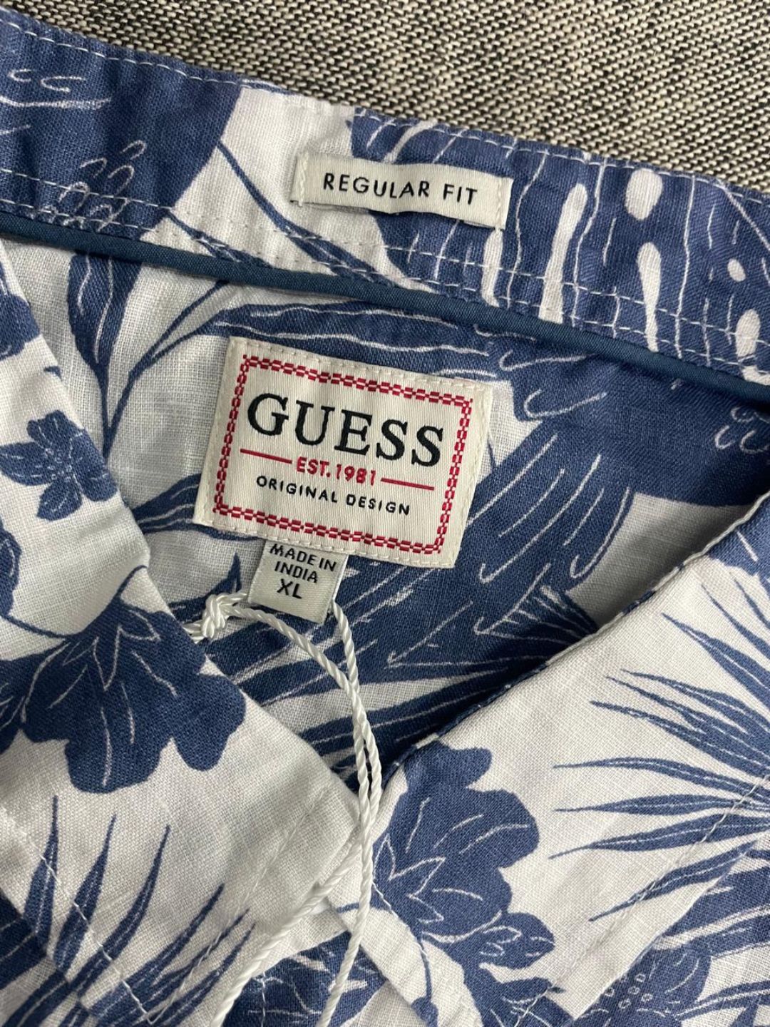 Guess - Eco Island Border Linen Shirt