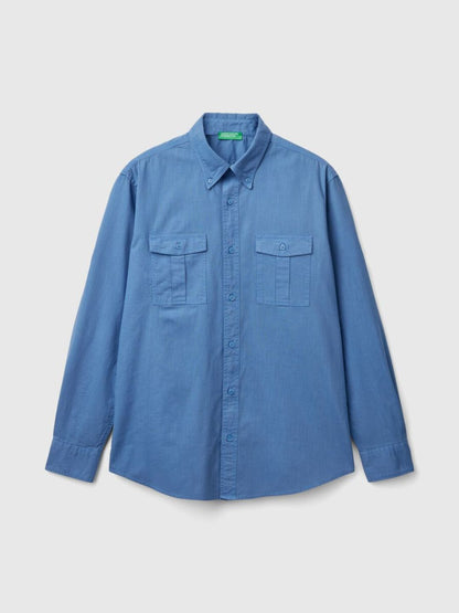 Benetton - Slim fit buttondown shirt