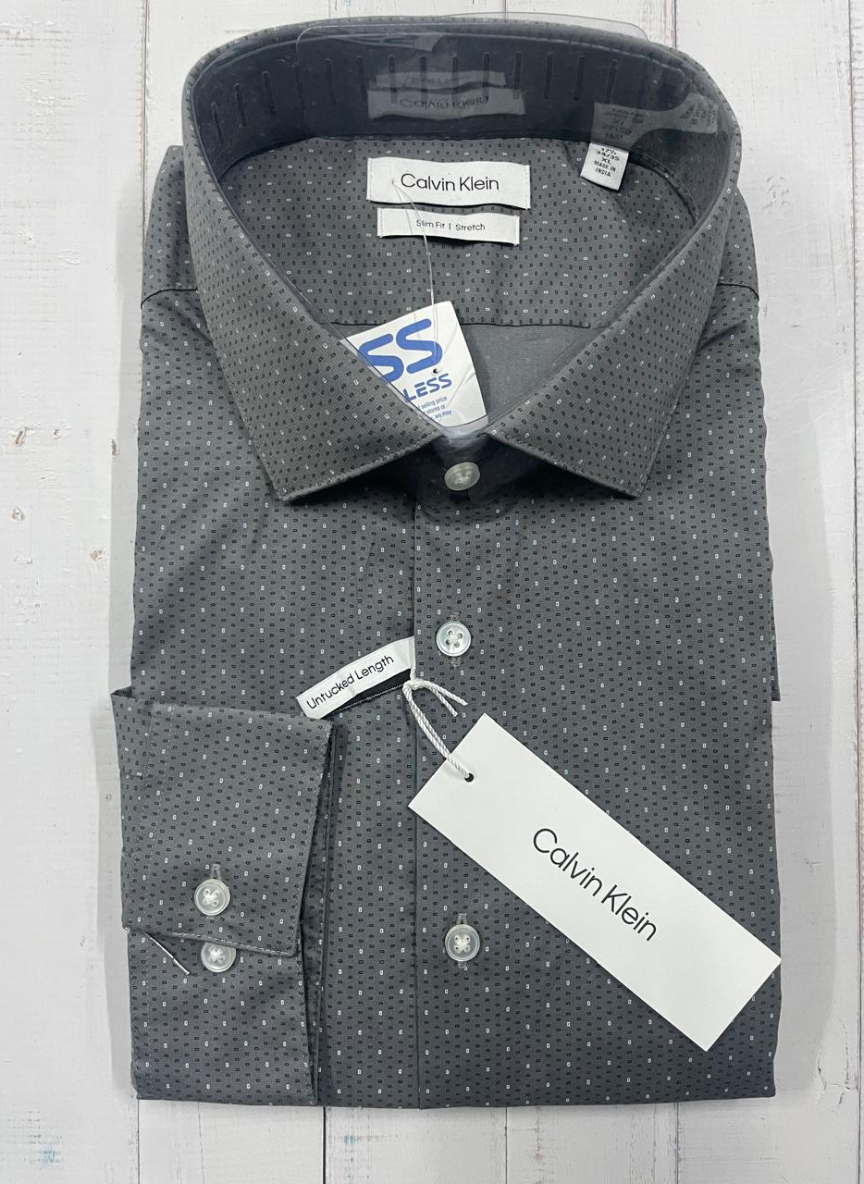 CALVIN KLEIN - Full Sleeved Slim Fit Shirt