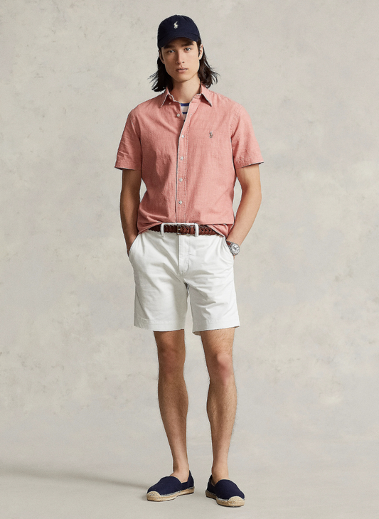 Polo Ralph Lauren - 8-Inch Stretch Straight Fit Chino Short - Chinos shorts