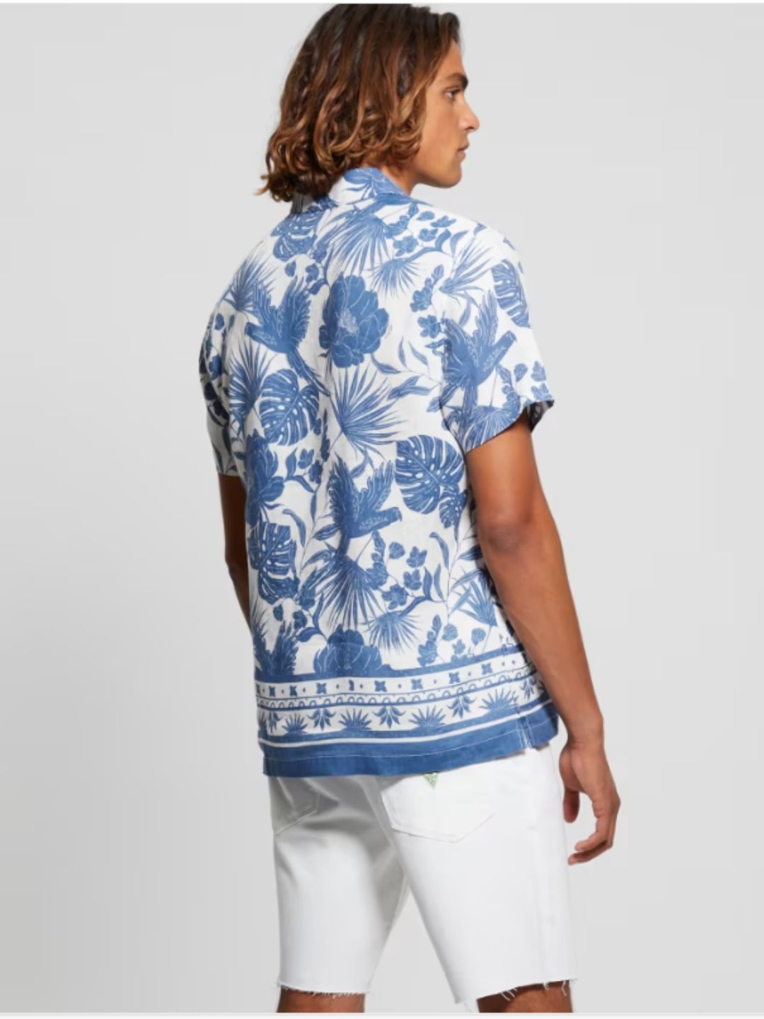 Guess - Eco Island Border Linen Shirt