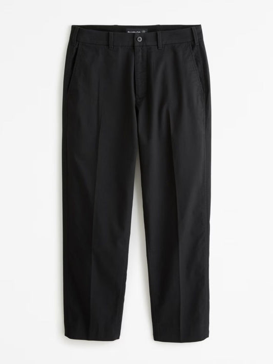 Abercrombie & Fitch - Black Loose Permacrease Pant