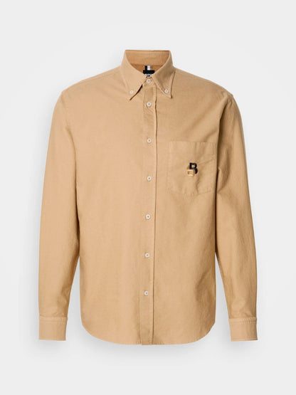 BOSS Shirt - medium beige