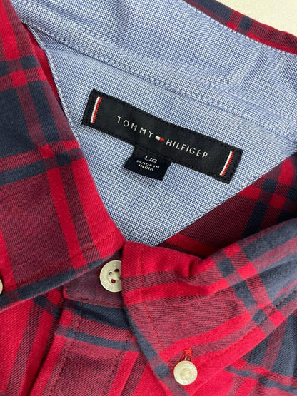 Tommy Hilfiger - Red Checks Full Sleeve Shirt