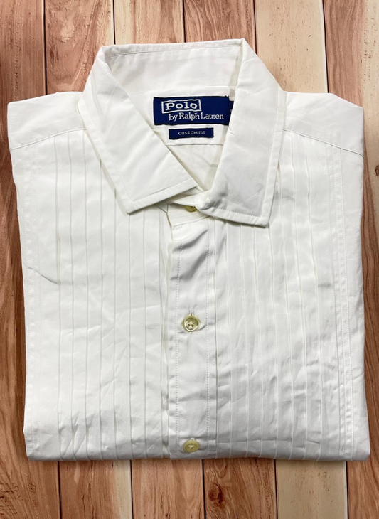 Polo Ralph Lauren - Full sleeve white custom fit shirt