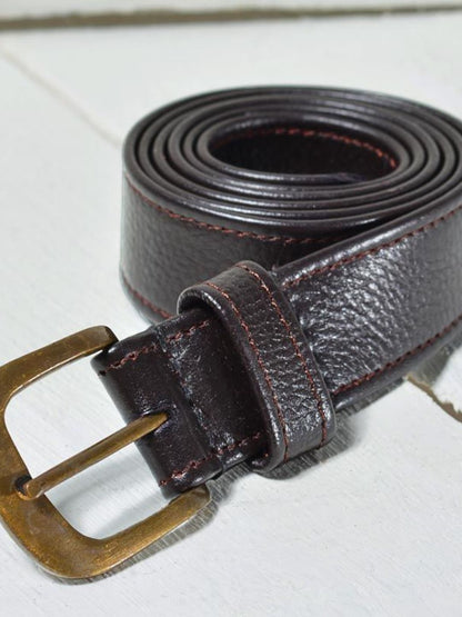 Men's Leather Belt - Genuine Leather