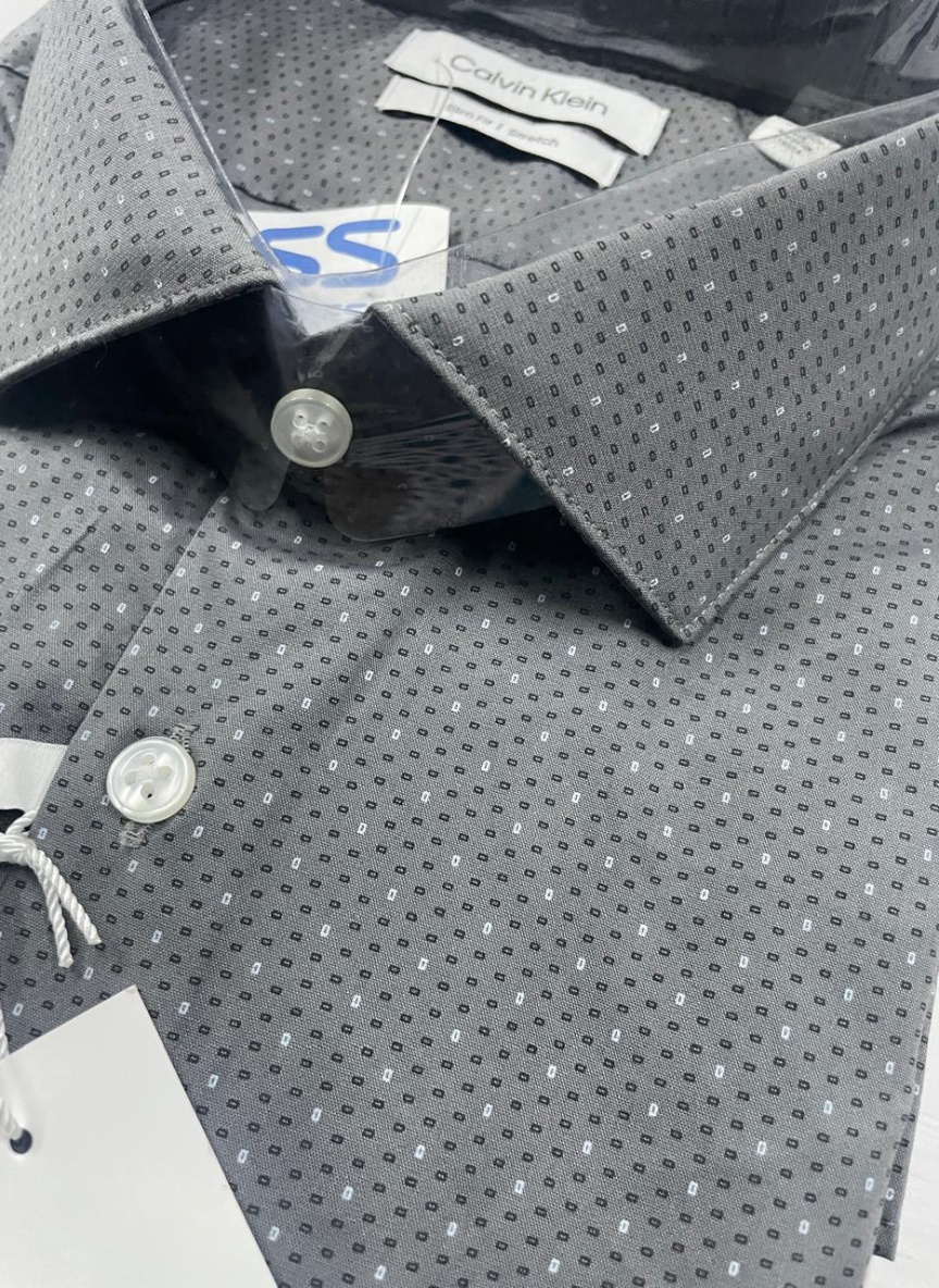 CALVIN KLEIN - Full Sleeved Slim Fit Shirt