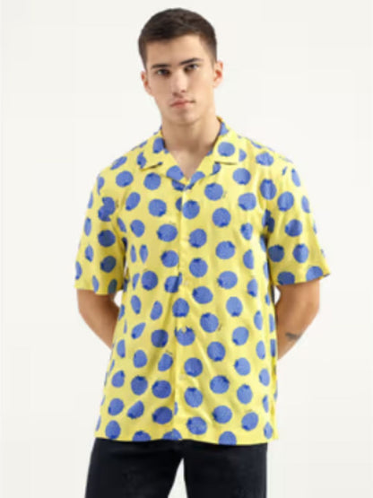 United Colors of Benetton - Men Opaque Printed Casual Shirt