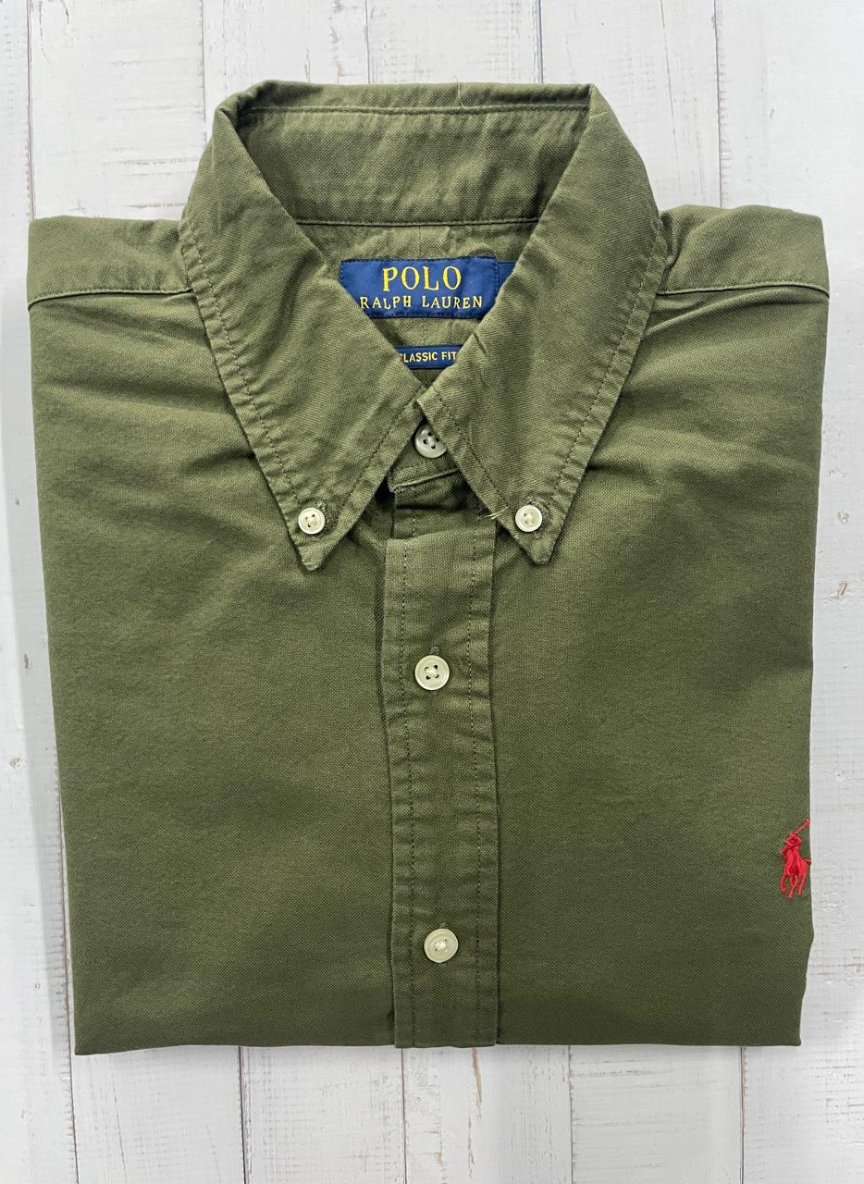 Polo Ralph Lauren - GARMENT DYED OXFORD SHIRT - Long Sleeve