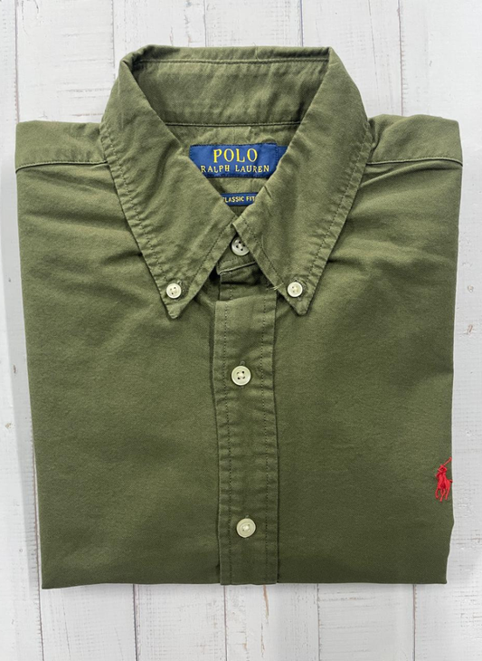 Polo Ralph Lauren - GARMENT DYED OXFORD SHIRT - Long Sleeve