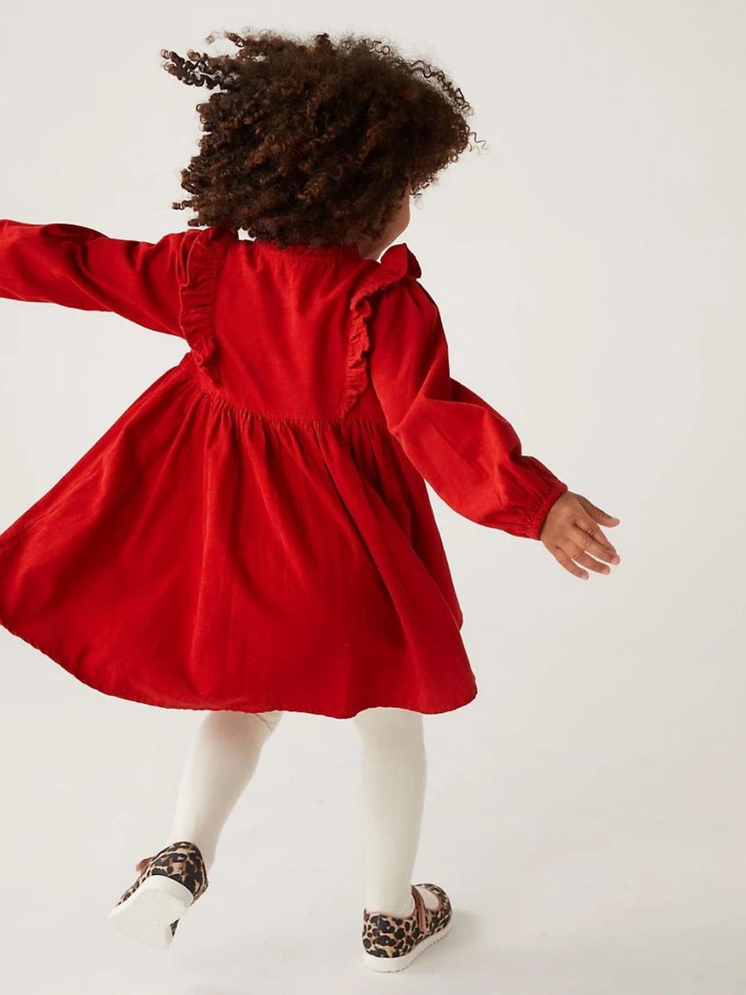 Marks & Spencer - Red Corduroy Dress