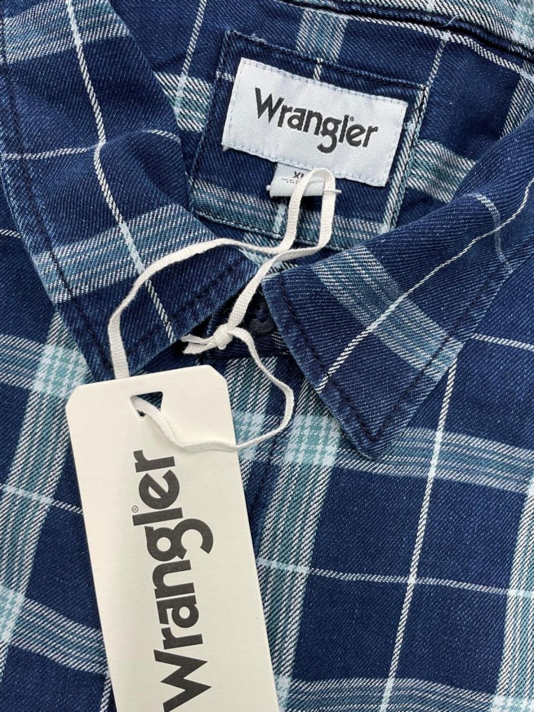 Wrangler - Blue Check Full Sleeve Shirt