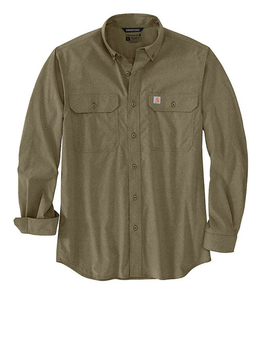 Carhartt Force® Relaxed Fit Lightweight Long- Sleeve Shirt