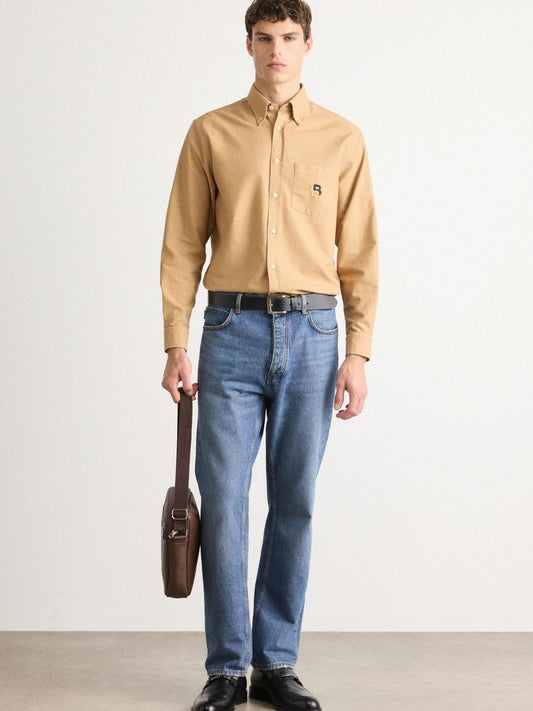 BOSS Shirt - medium beige
