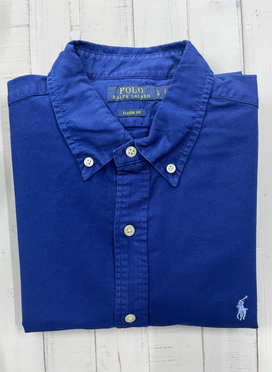 Polo Ralph Lauren - GARMENT DYED OXFORD SHIRT- Long Sleeve