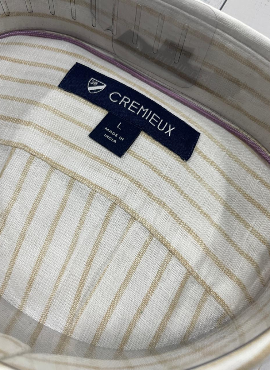 CREMIEUX - Full sleeve linen shirts