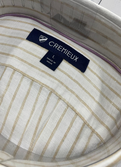 CREMIEUX - Full sleeve linen shirts