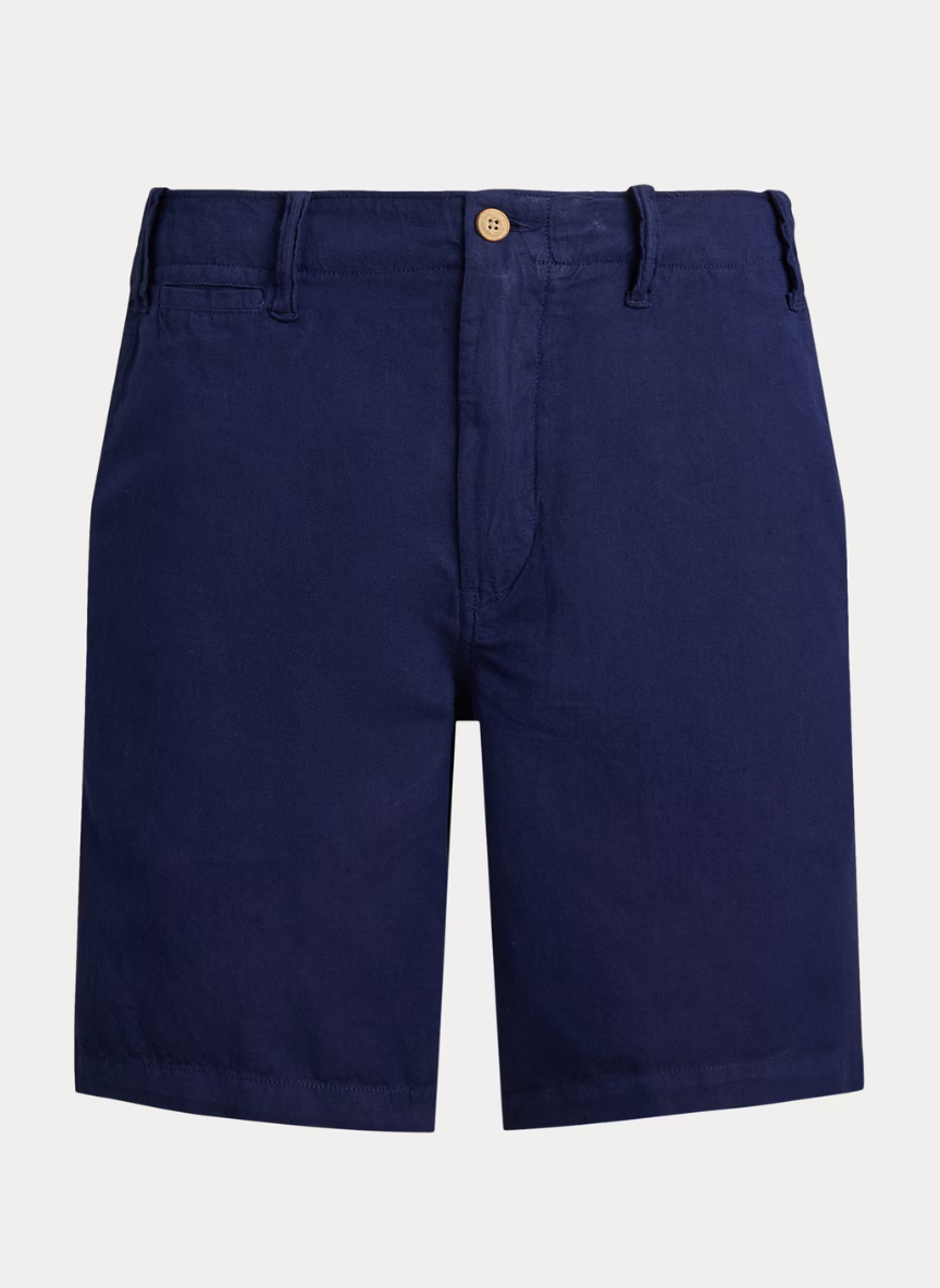 Polo Ralph Lauren - Classic Fit Linen-Cotton Shorts