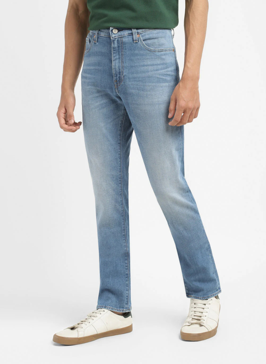 LEVIS - Men's 511 Indigo Slim Fit Mid Rise Jeans
