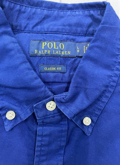 Polo Ralph Lauren - GARMENT DYED OXFORD SHIRT- Long Sleeve