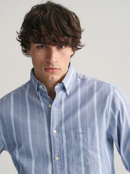 GANT - Regular Fit Striped Archive Oxford Shirt