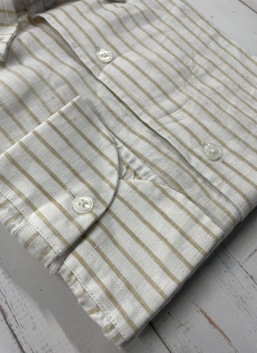CREMIEUX - Full sleeve linen shirts