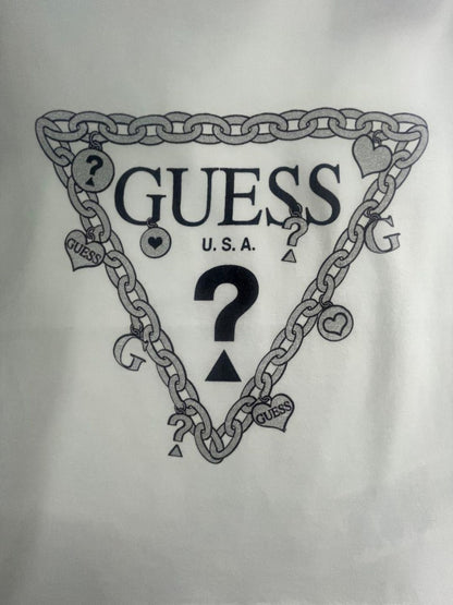 Guess - Girls T-Shirts - Blue - White - Cream