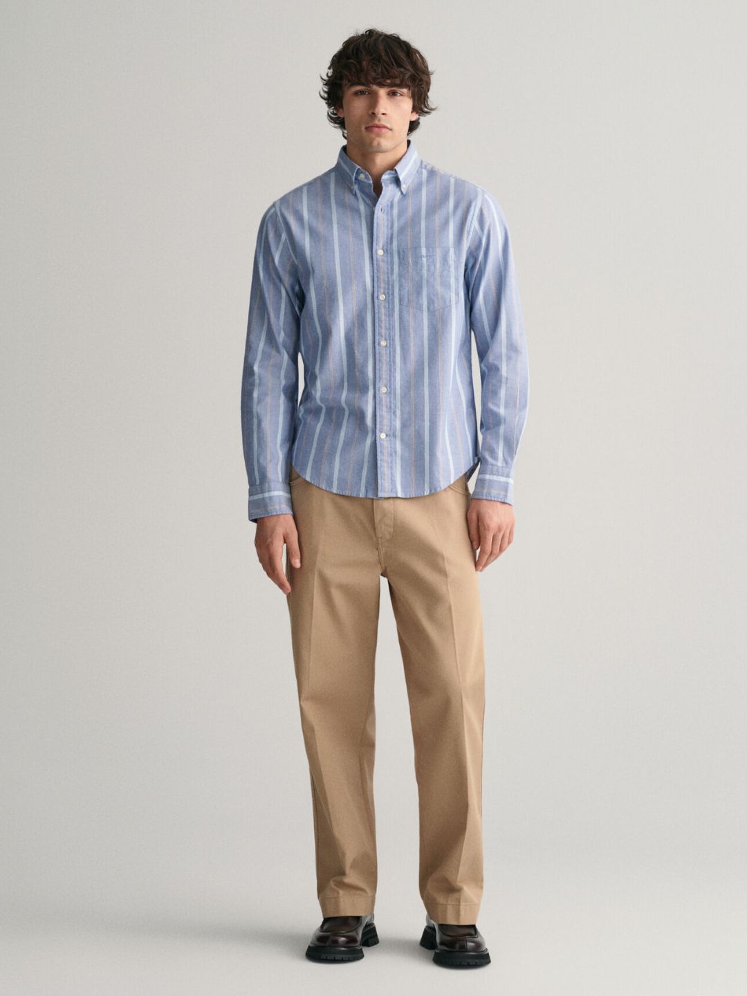 GANT - Regular Fit Striped Archive Oxford Shirt