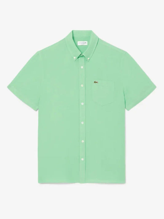 Lacoste - Regular Fit Short Sleeved Linen Shirt