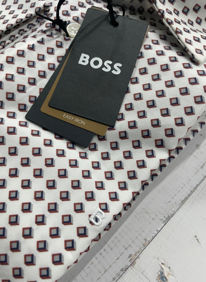 BOSS - Full sleeve stretch shirt - Slim Fit