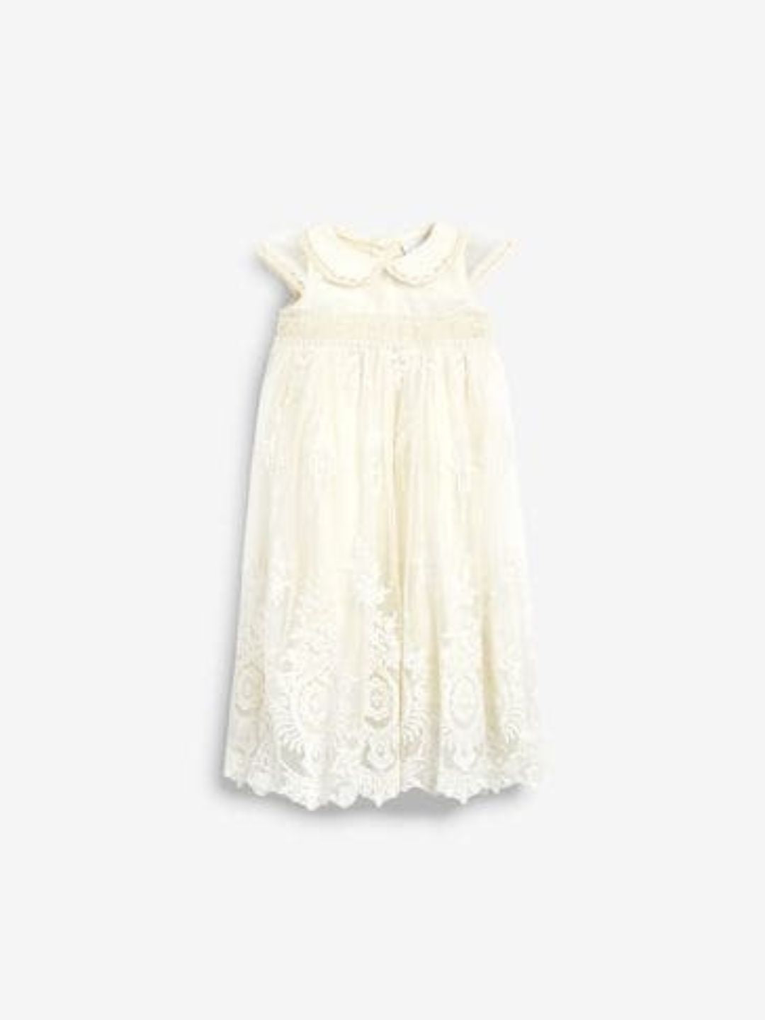 Next - White Christening Baby Dress