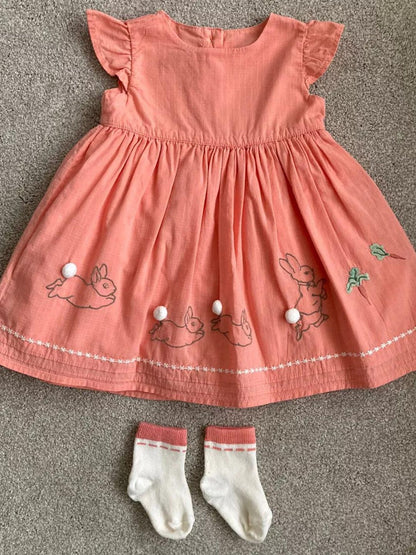 Marks & Spencer - Peach Peter Rabbit Dress