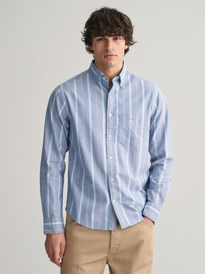 GANT - Regular Fit Striped Archive Oxford Shirt