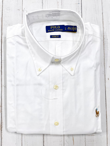 Polo Ralph Lauren - Classic Fit White Full Sleeve Shirt