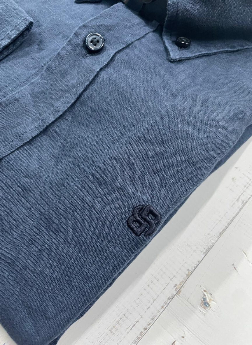 BOSS - Full sleeve LINEN shirt - Regular Fit