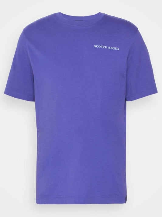 Scotch & Soda - Pre-owned Basic T-shirt - dark blue