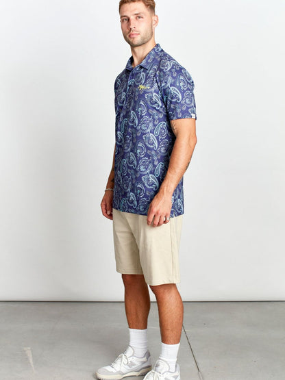 Chip & Pin - Paisley Park Polo - Navy