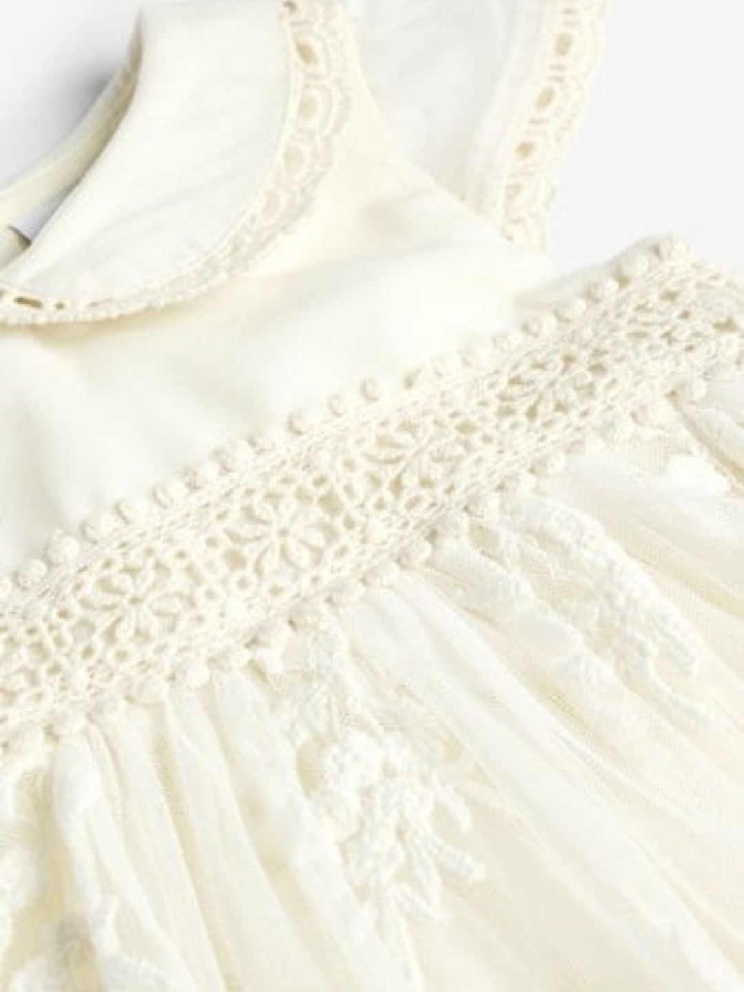 Next - White Christening Baby Dress