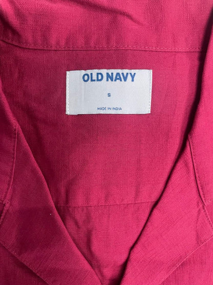 Old Navy - Embroidered Half Sleeve Shirts