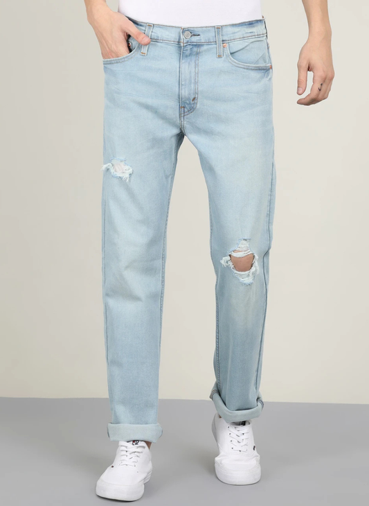 Levis - Men's 513 Slim Low Rise Blue Jeans